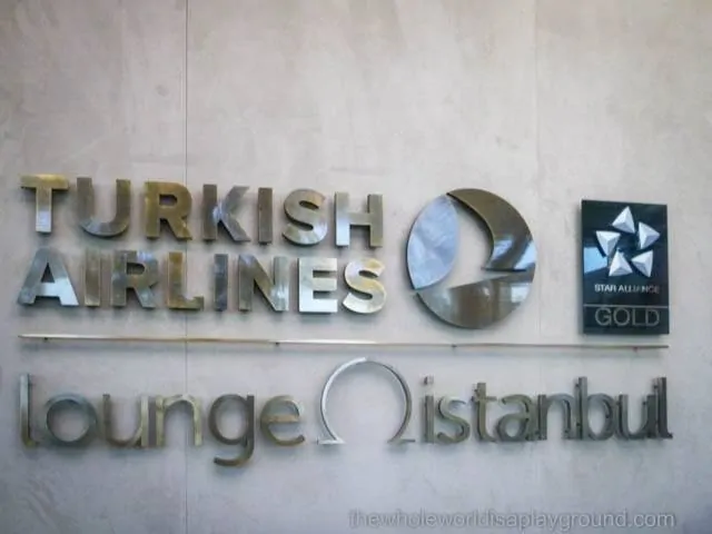 Turkish Airlines Lounge Istanbul