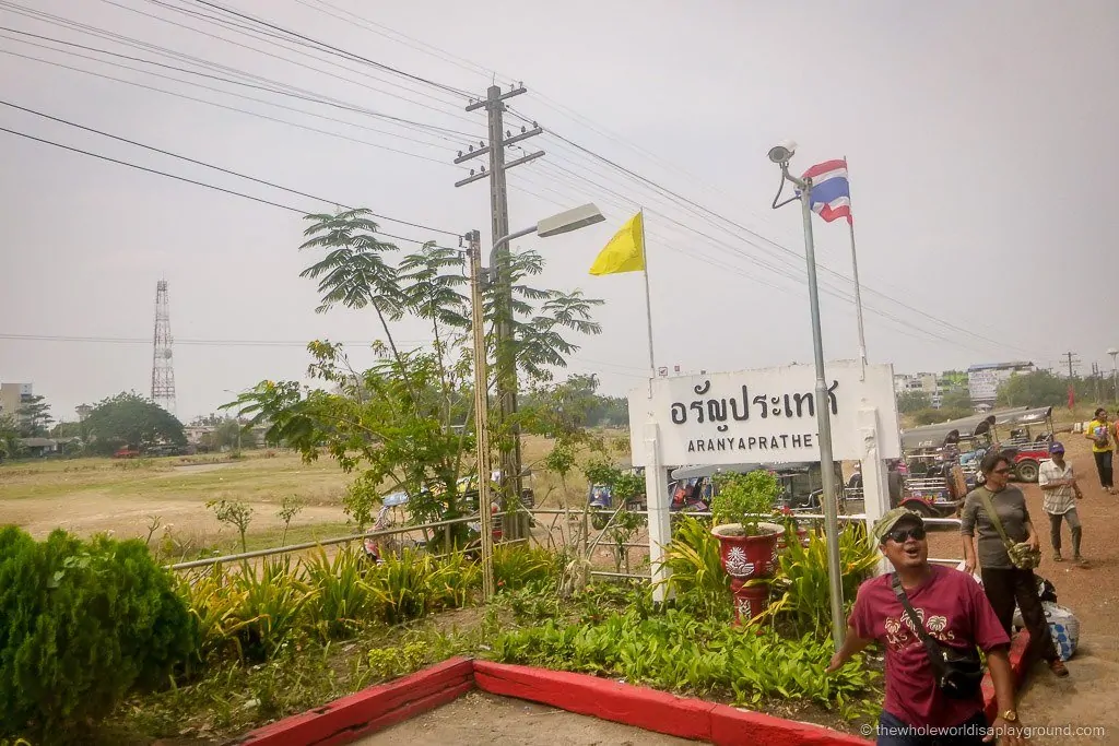 Bangkok to Siem Reap border crossing ©thewholeworldisaplayground