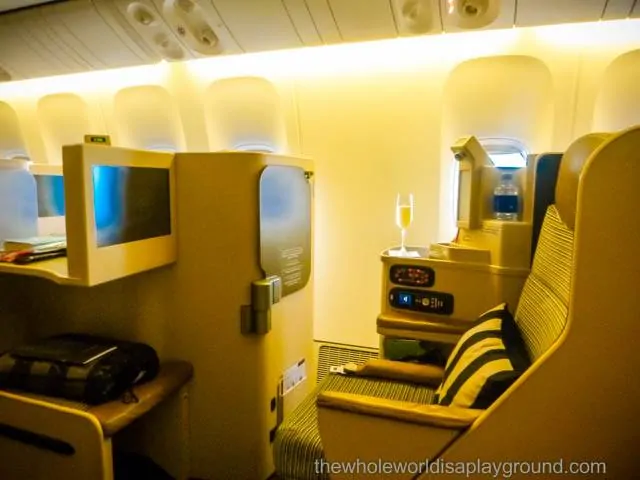 Etihad Pearl Business Class Review