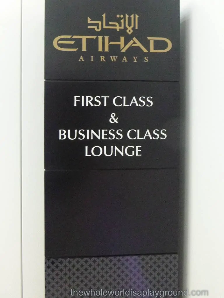 Etihad Lounge Abu Dhabi