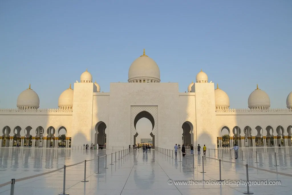 Sheikh Zayed Grand Mosque Abu Dhabi