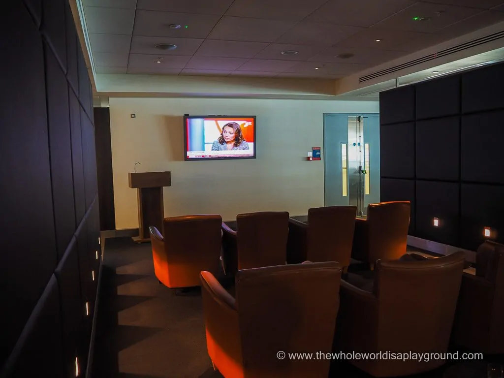 British Airways Galleries Club South Lounge London Heathrow @thewholeworldisaplayground