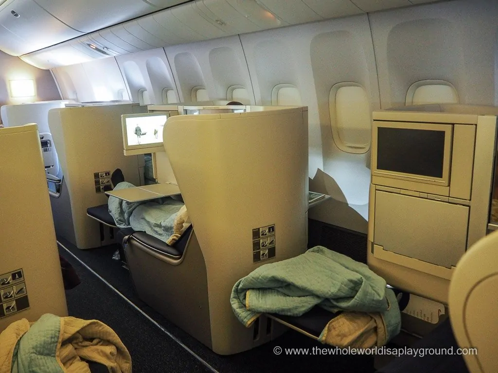 British Airways Club World ©thewholeworldisaplayground