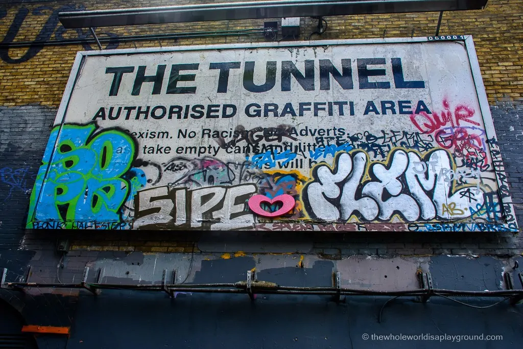 Leake Street London ©thewholeworldisaplayground