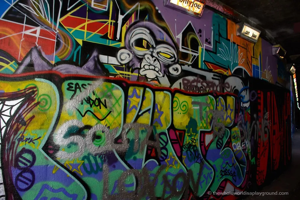 Leake Street London ©thewholeworldisaplayground