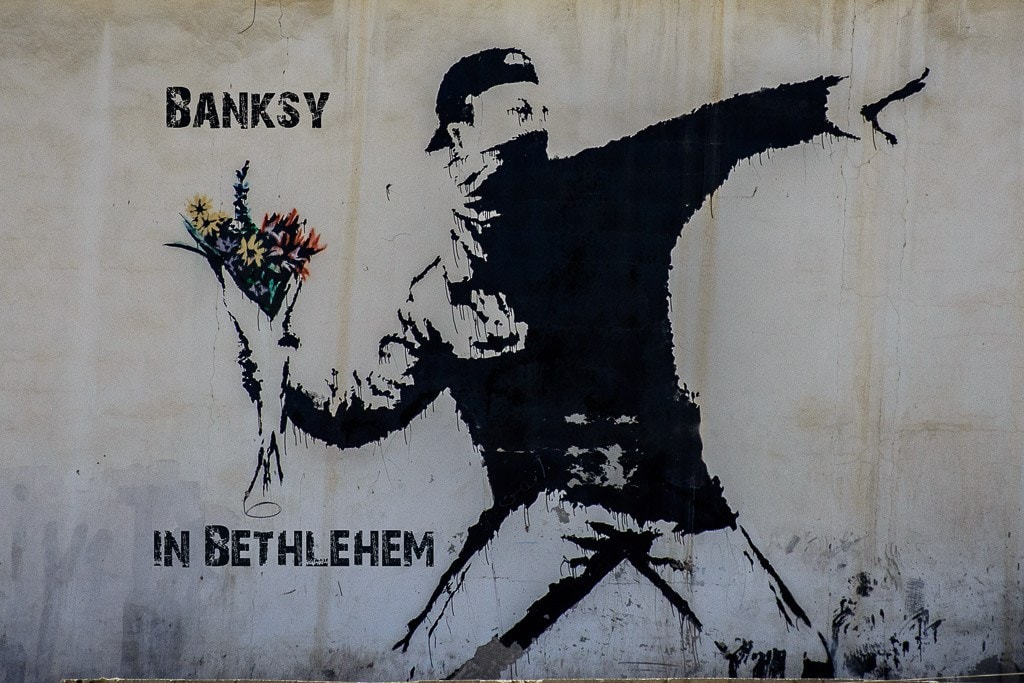 Banksy Bethlehem ©thewholeworldisaplayground