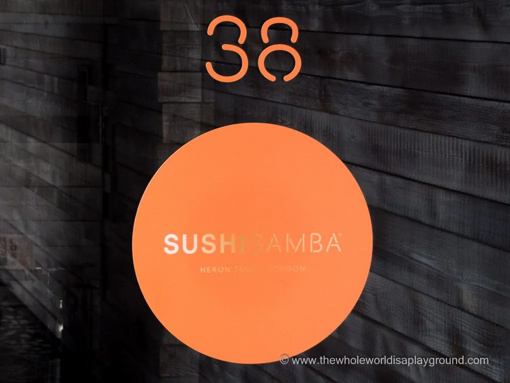Sushi Samba London ©thewholeworldisaplayground