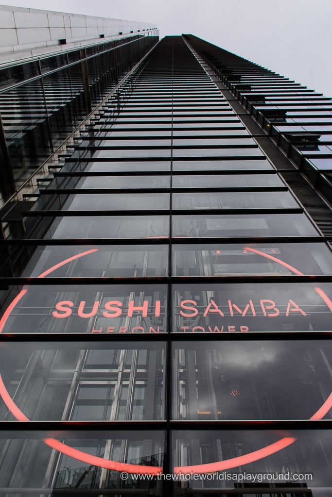 Sushi Samba London ©thewholeworldisaplayground