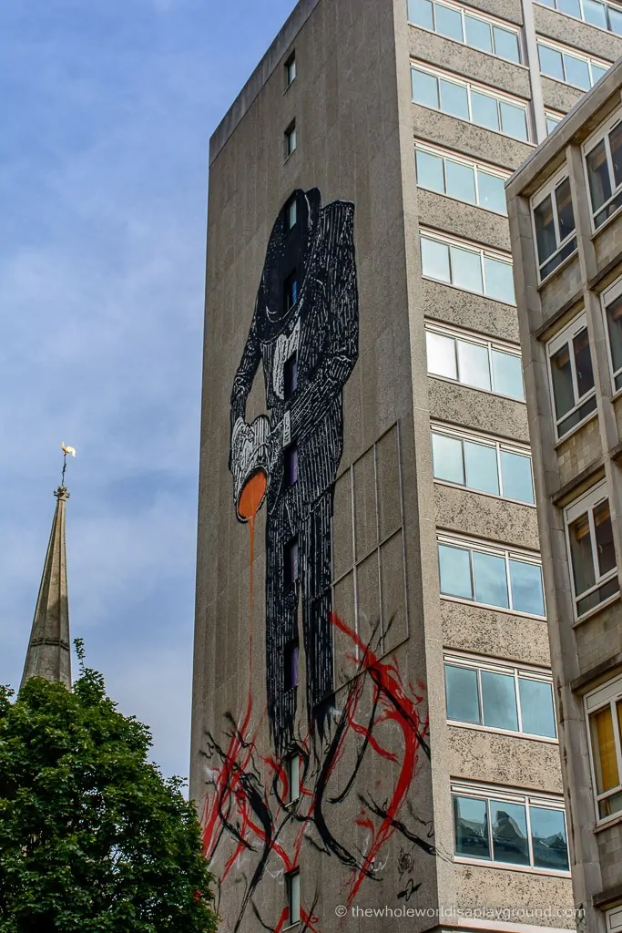 Bristol Banksy street art ©thewholeworldisaplayground