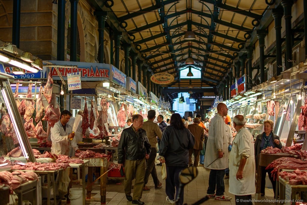 Athens Central Market ©thewholeworldisaplayground