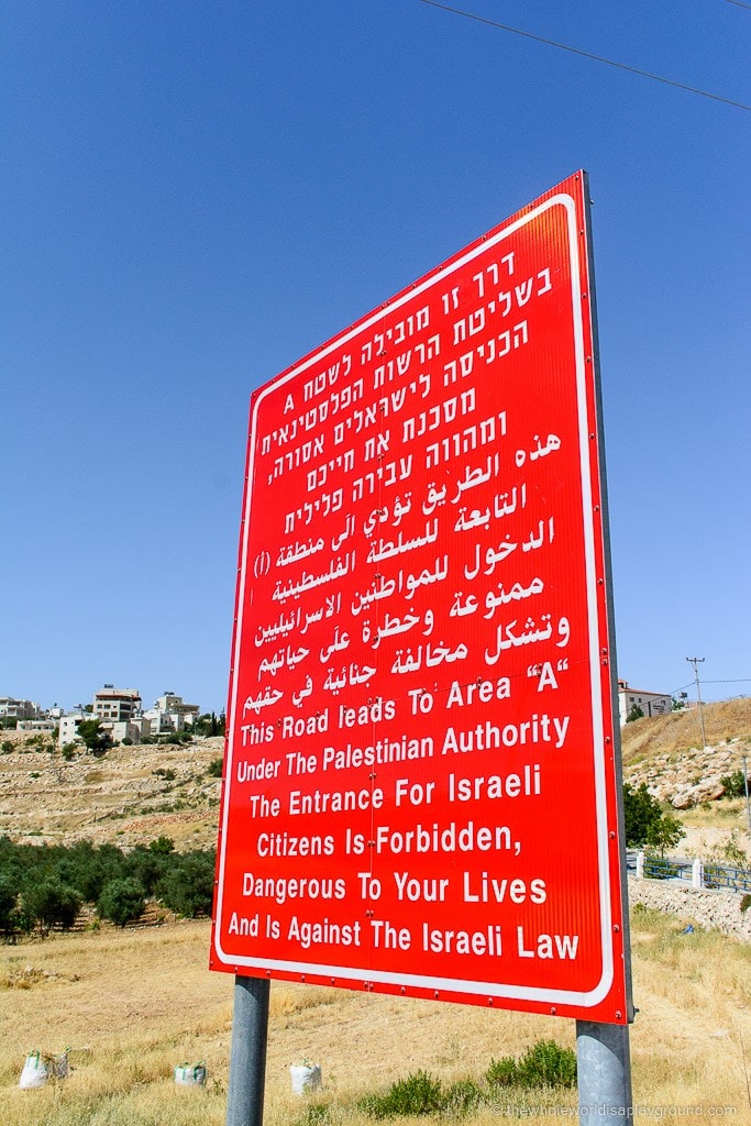 Day trip to Bethlehem from Jerusalem ©thewholeworldisaplayground