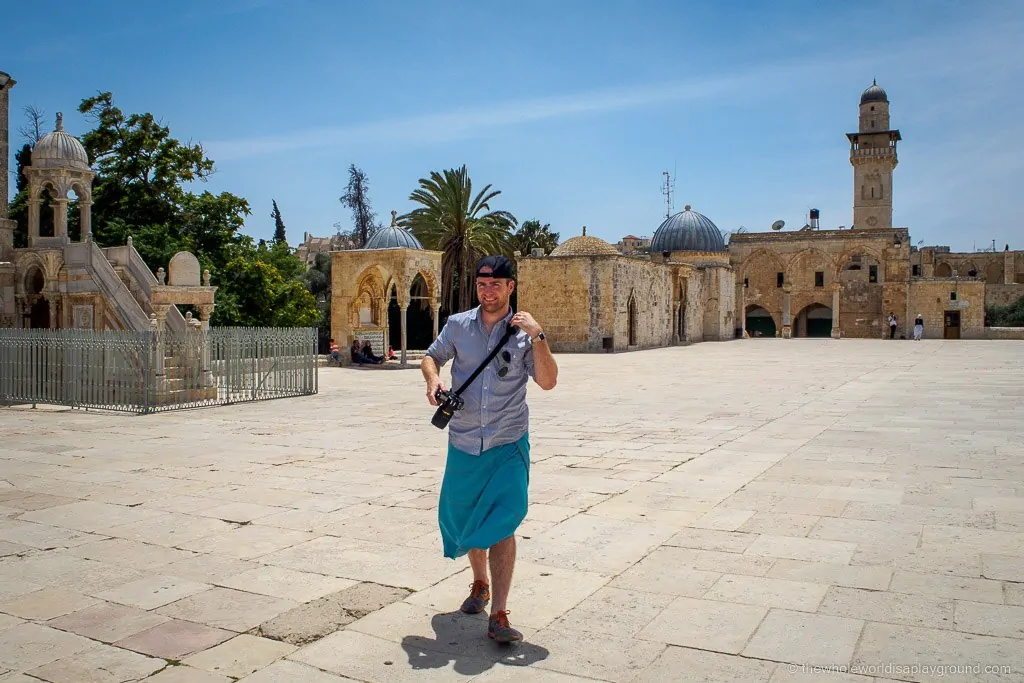 How to visit Temple Mount and Dome of the Rock ©thewholeworldisaplayground