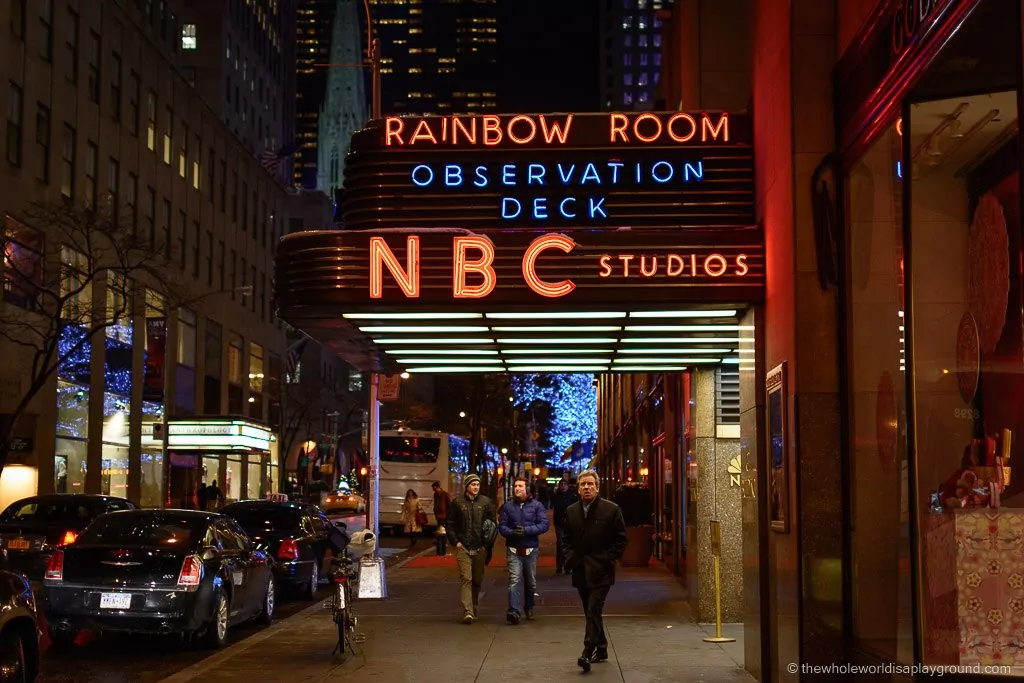 Sixty Five Rainbow Room New York ©thewholeworldisaplayground