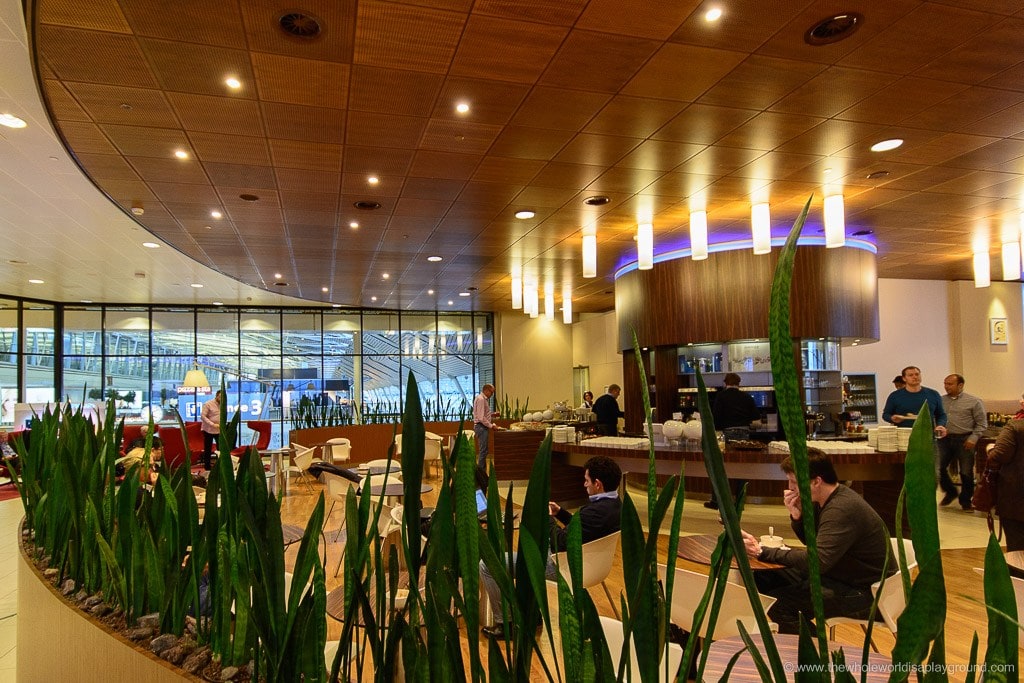 KLM Business Class Crown Lounge, Schiphol Airport, Amsterdam The