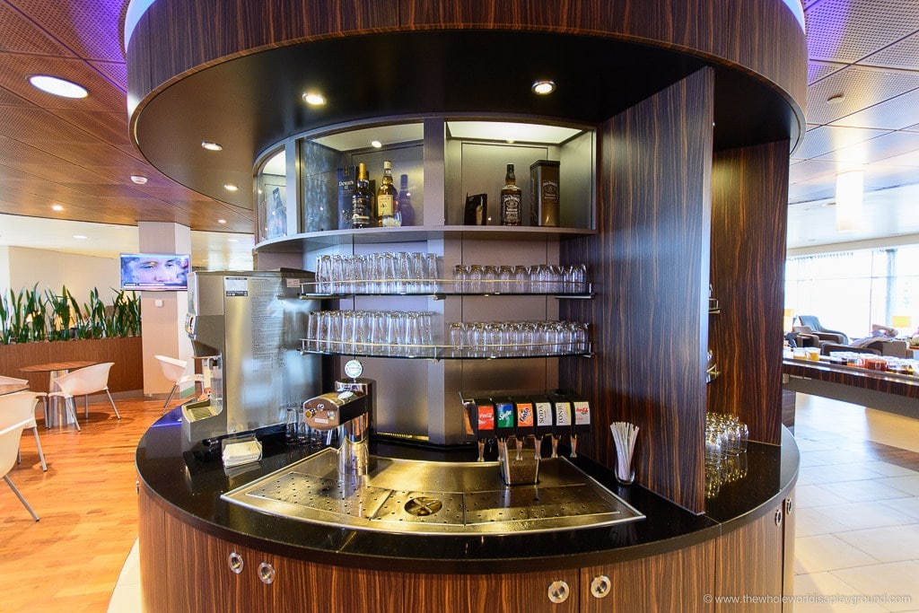 KLM Business Class Crown Lounge, Schiphol Airport, Amsterdam The