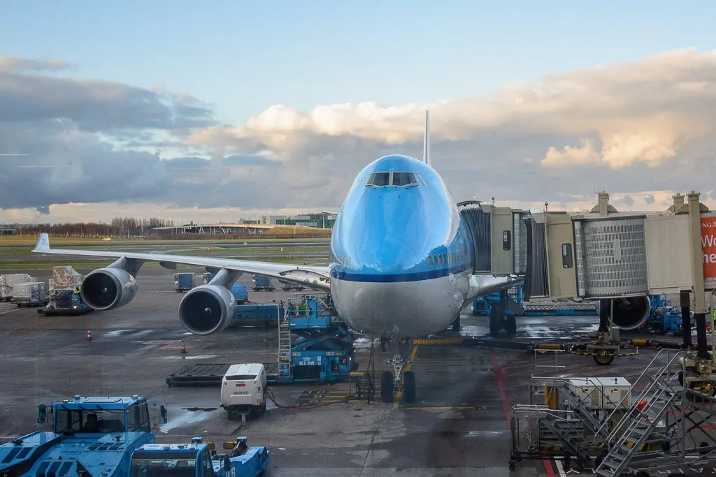 KLM Business Class Review Amsterdam New York