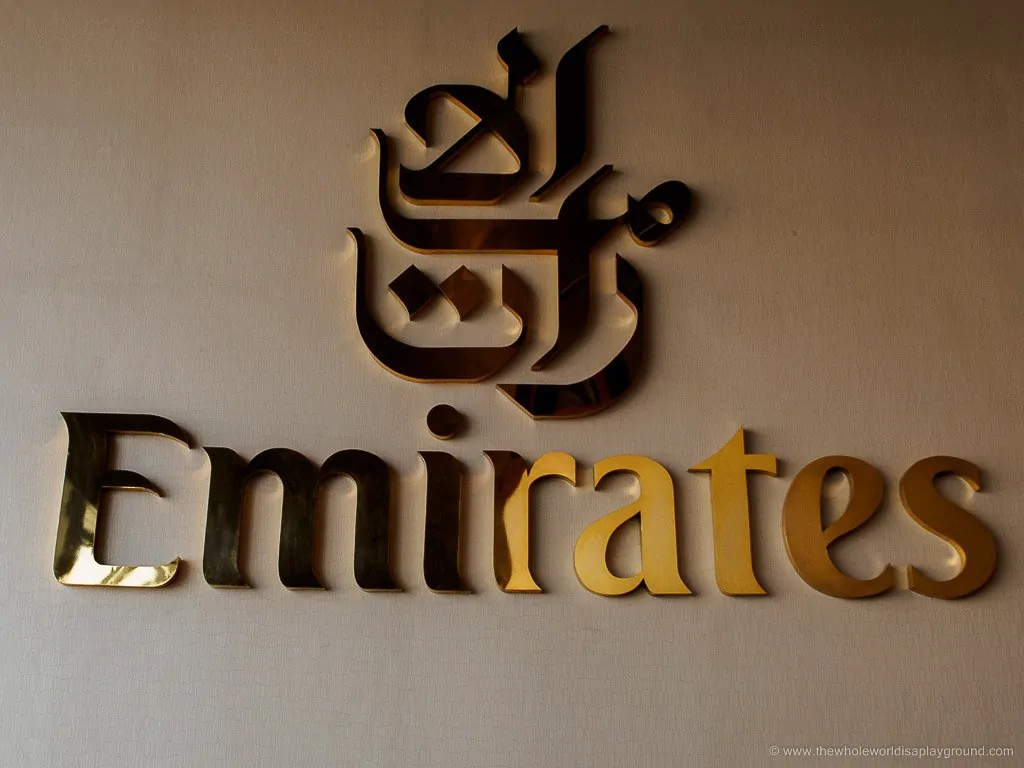 Emirates lounge C gates Dubai review ©thewholeworldisaplayground