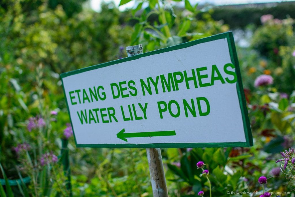 Monet's Gardens Giverny day trip Paris ©thewholeworldisaplayground Monet's Gardens Giverny day trip Paris ©thewholeworldisaplayground