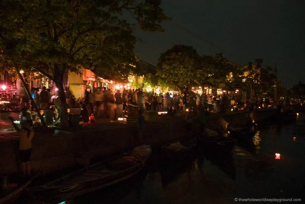 Tips and Guide to Hoi An Full Moon Lantern Festival ©thewholeworldisaplayground