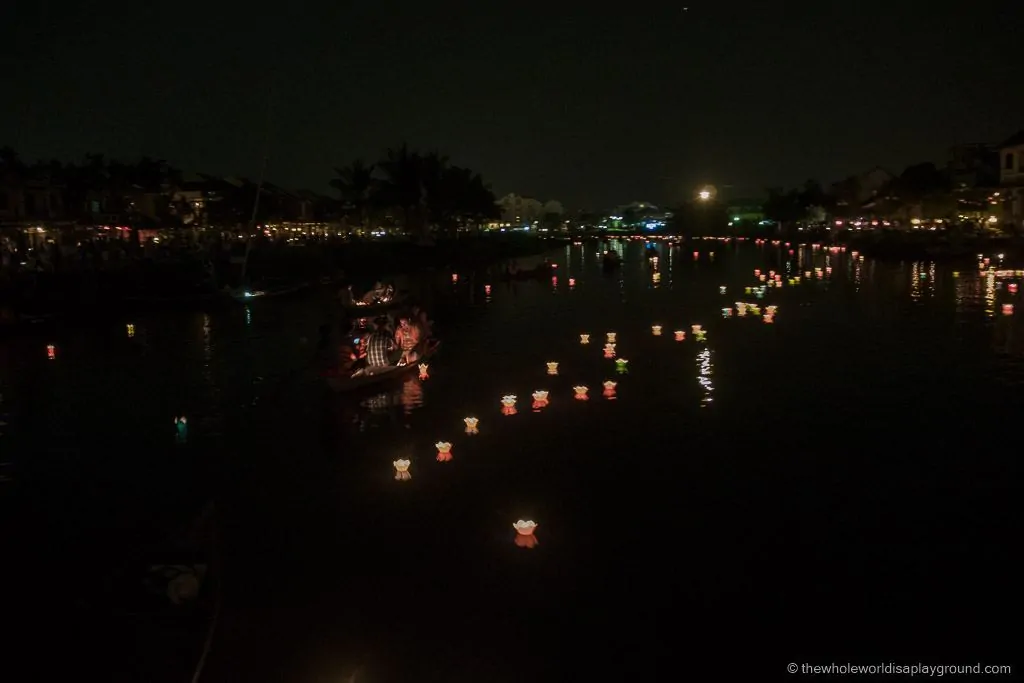 Tips and Guide to Hoi An Full Moon Lantern Festival ©thewholeworldisaplayground