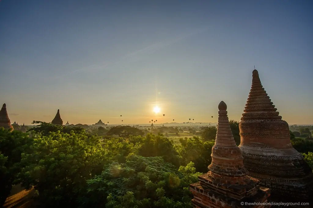2 weeks Myanmar Itinerary Bagan Mandalay ©thewholeworldisaplayground