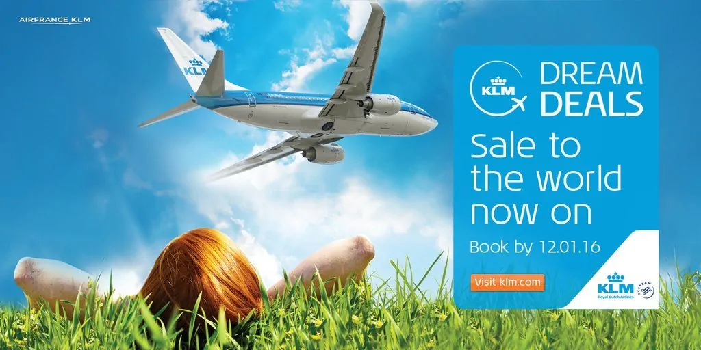 KLM Dream Deals January 2016