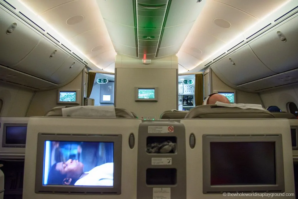 Ethopian Airlines Dreamliner Business Class Review Dublin Addis Ababa-18