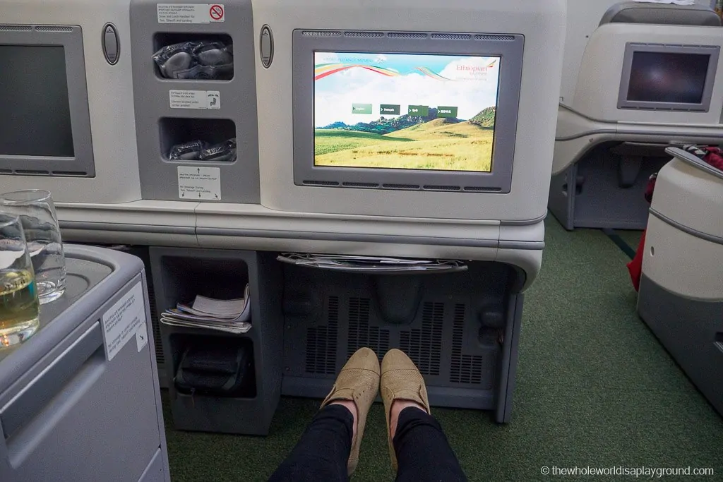 Ethopian Airlines Dreamliner Business Class Review Dublin Addis Ababa-3