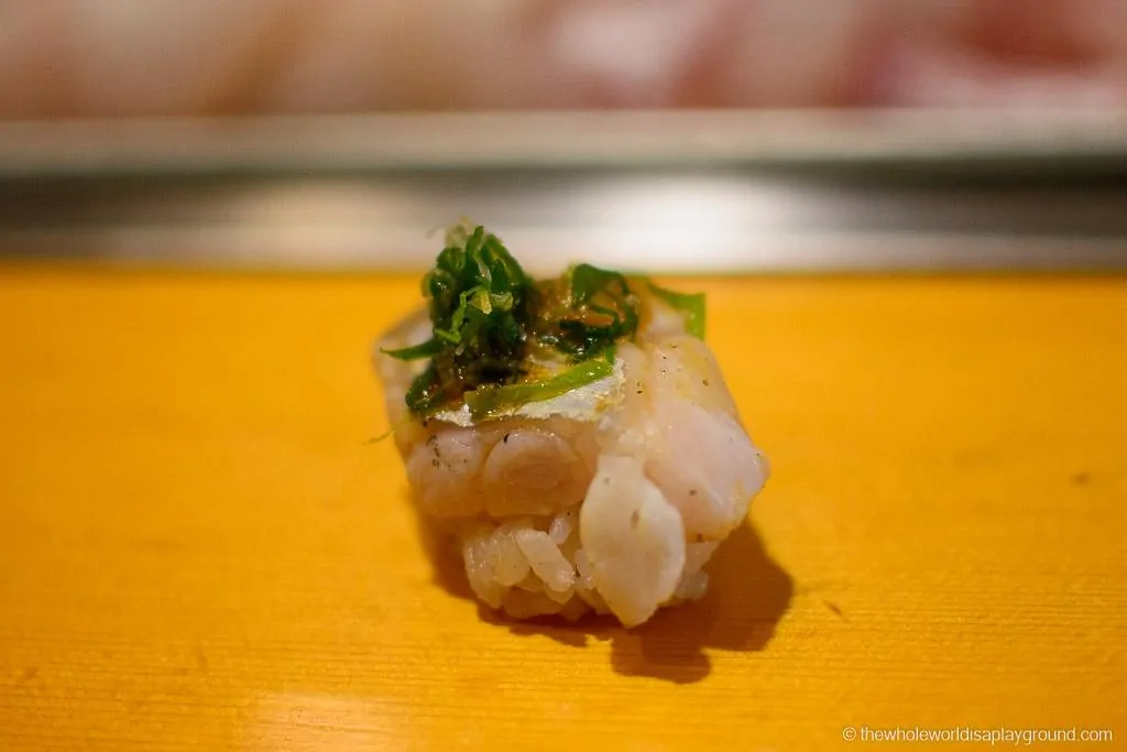 Cutlass Fish at Sushi Dai