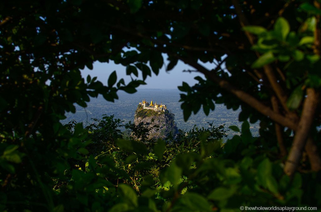 Popa Mountain Resort, Mount Popa, Myanmar: a room with the best view in the world!