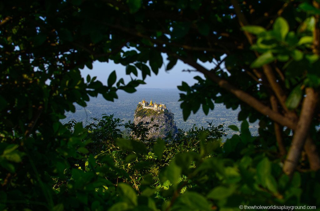 Visiting Mount Popa, Bagan: a temple and monkey filled stopover!