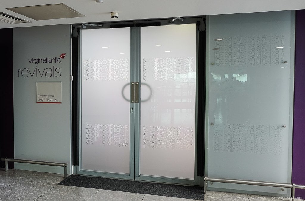 Virgin Atlantic Arrivals Lounge London Heathrow Review: Virgin Revivals Lounge LHR