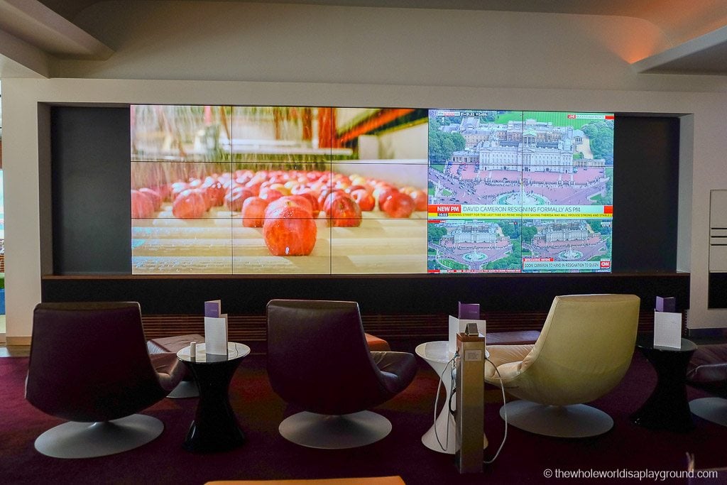 Virgin Clubhouse Business Class Lounge London Heathrow-19