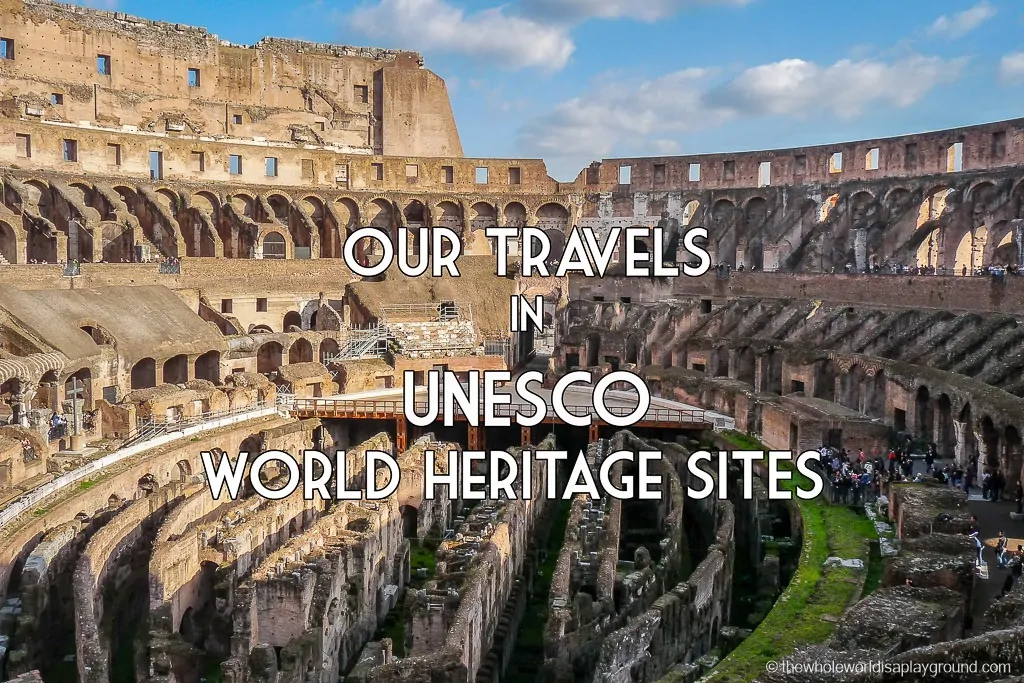 UNESCO Sights Visited 100-150-55
