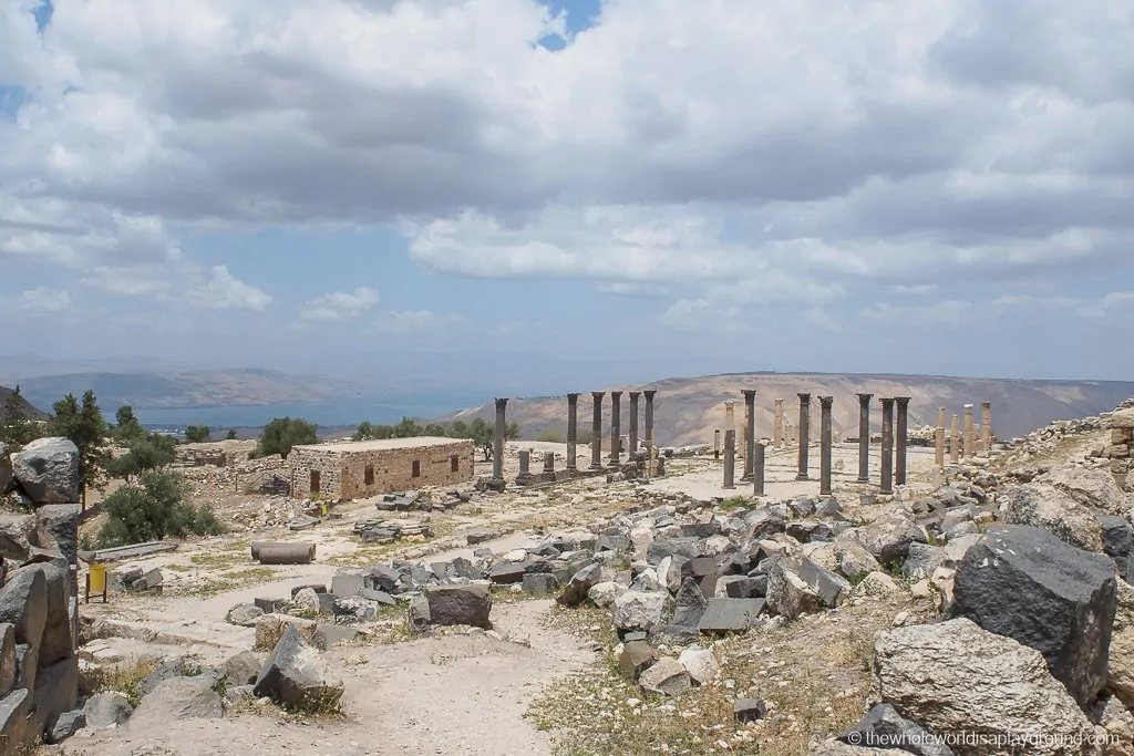 mapa tours jordania