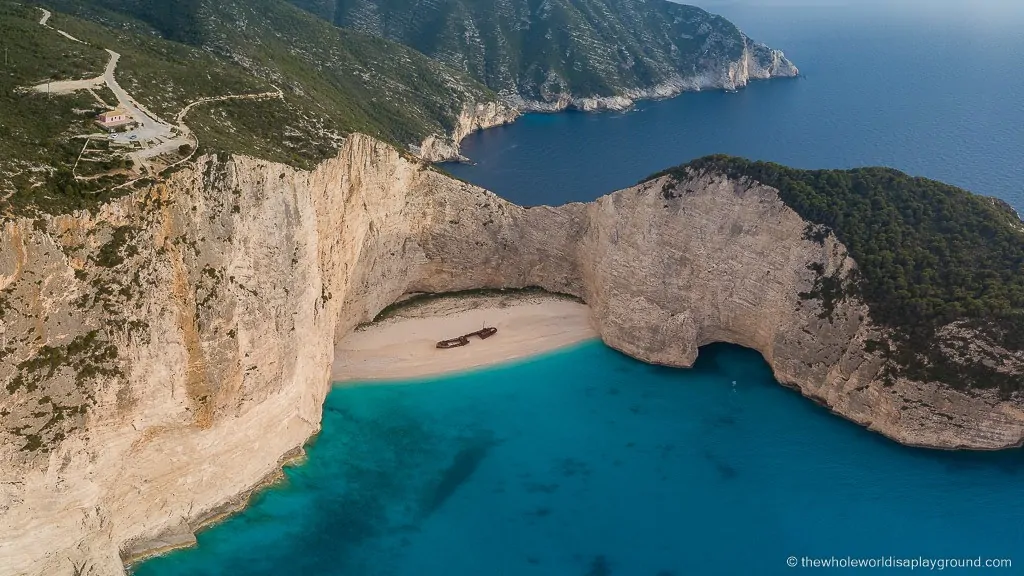 Greece Navagio Beach Shipwreck Zankythos-4