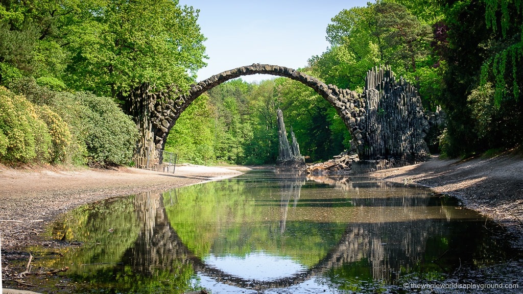 Visiting Rakotzbrücke Devils Bridge Saxony Germany 2023 The Whole