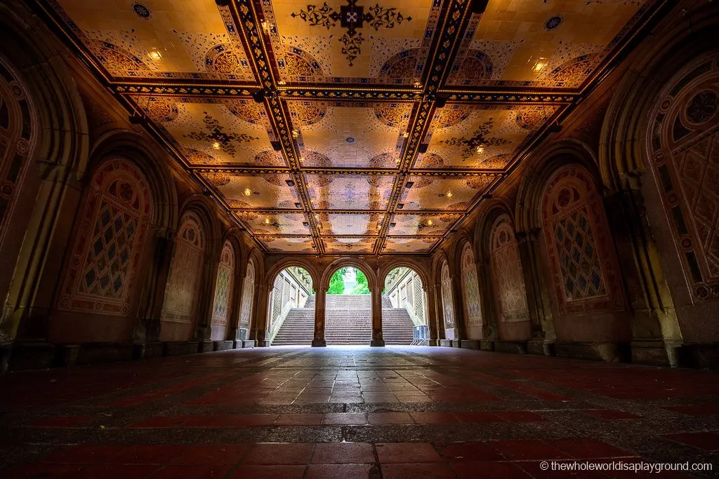 Bethesda Terrace - Central Park Things to See