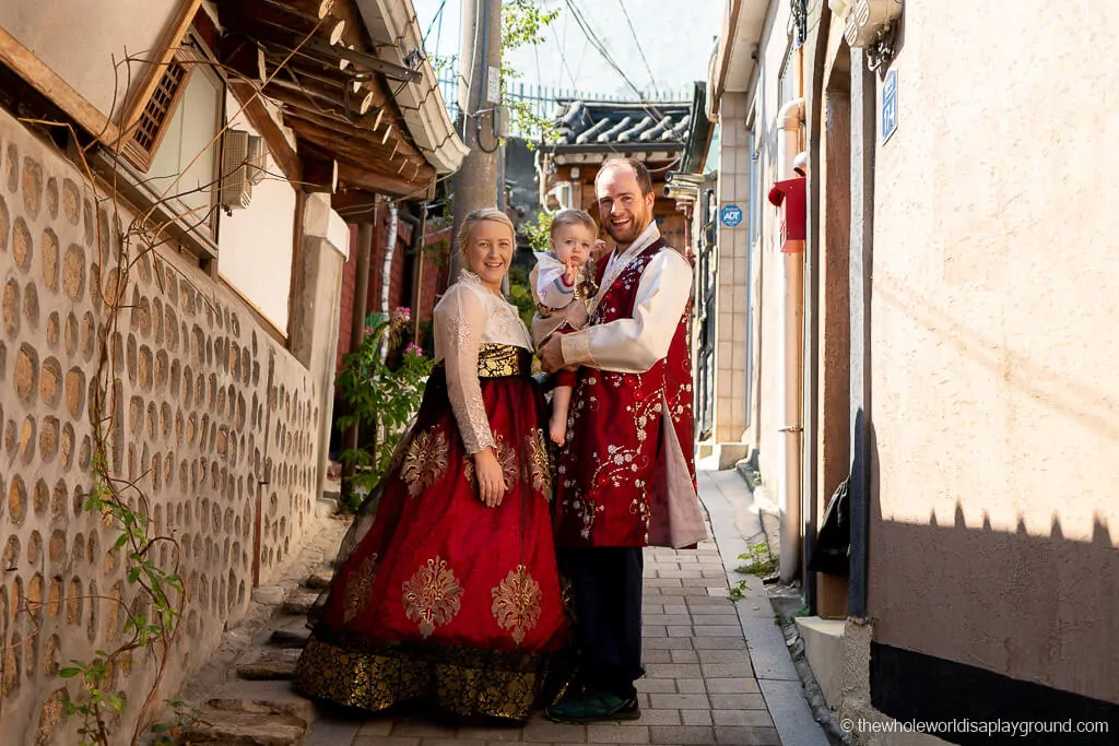Hanbok dress sales for rent
