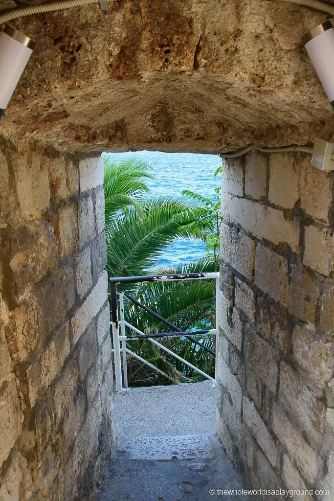 Buza Dubrovnik entrance