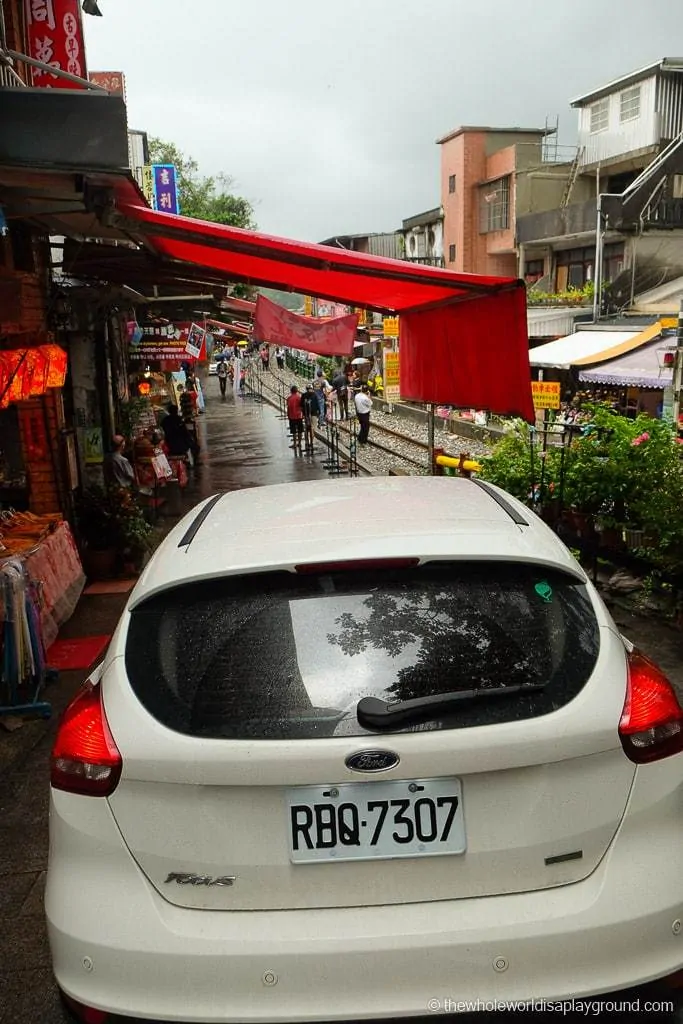 Renting a car in Taiwan