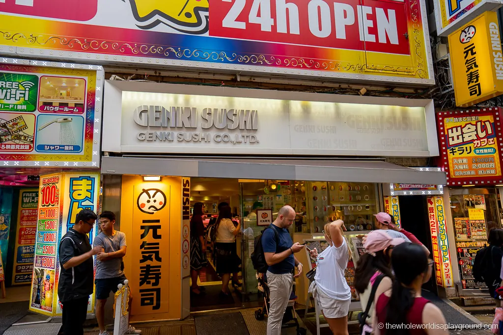 Genki Sushi things to do in Shibuya