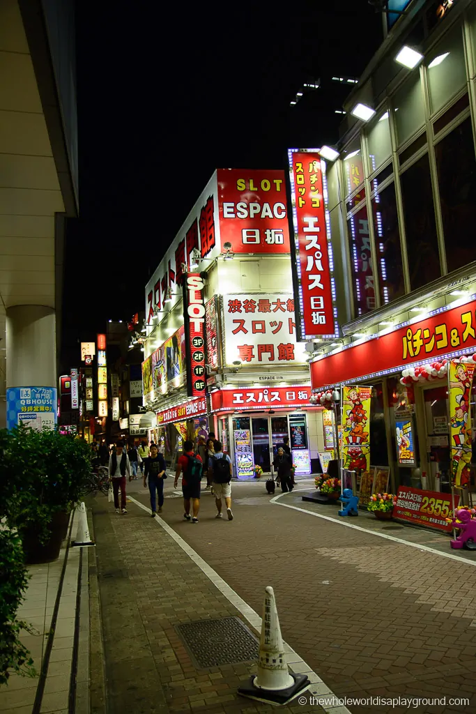 nightlife things to do in shibuya