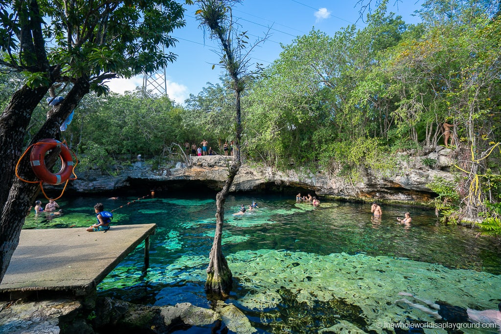 Cenote Azul Playa del Carmen