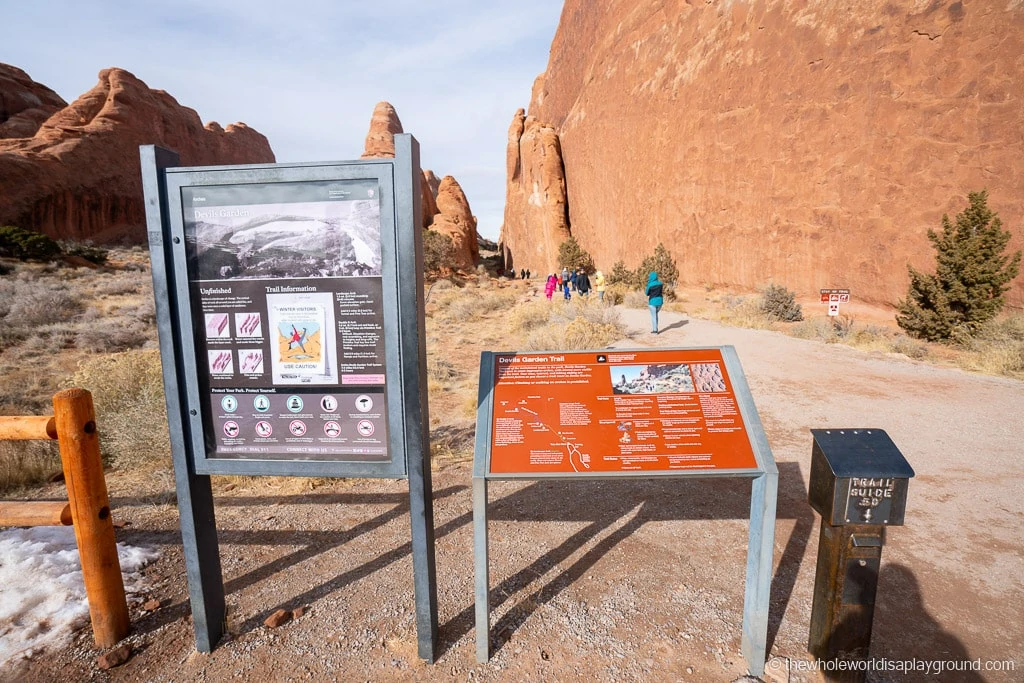 Las mejores caminatas en el Parque Nacional Arches