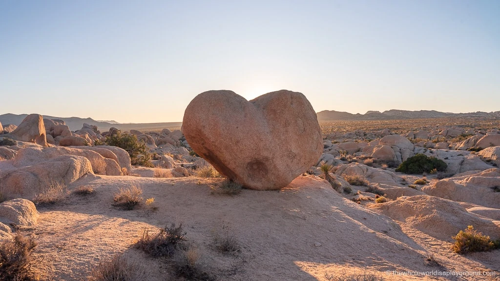 How to get to Heart Rock Joshua Tree