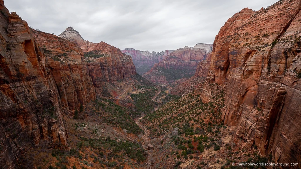 Zion National Park in Winter