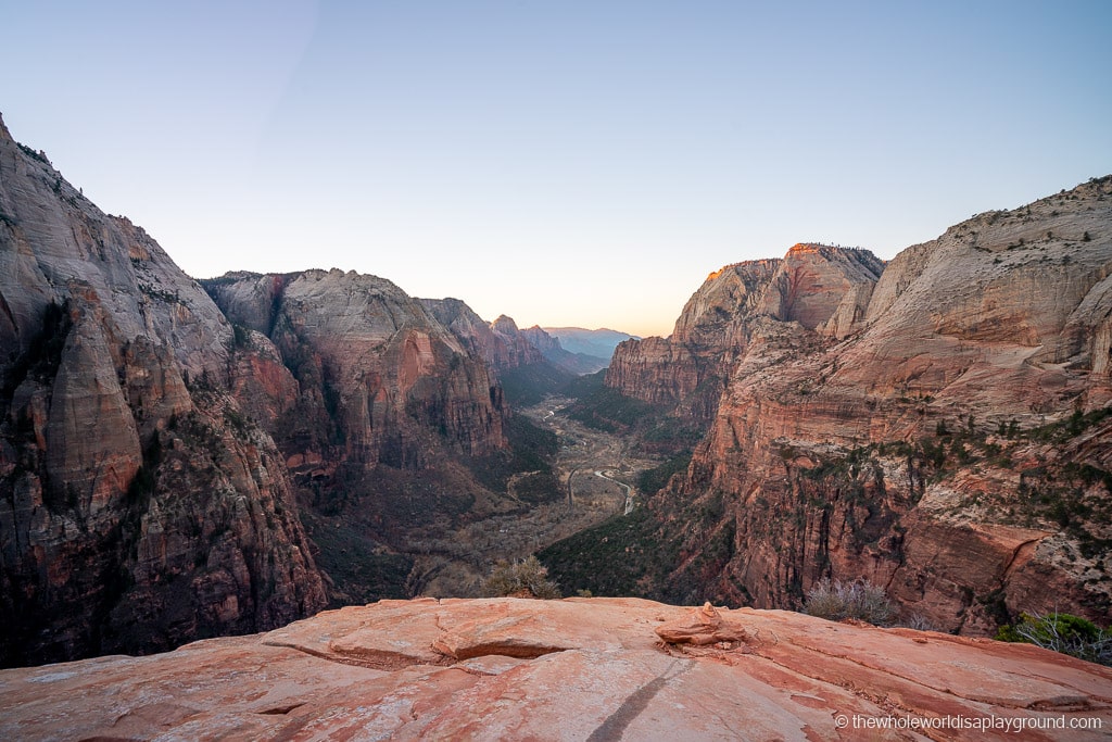 Scout Lookout Zion National Park