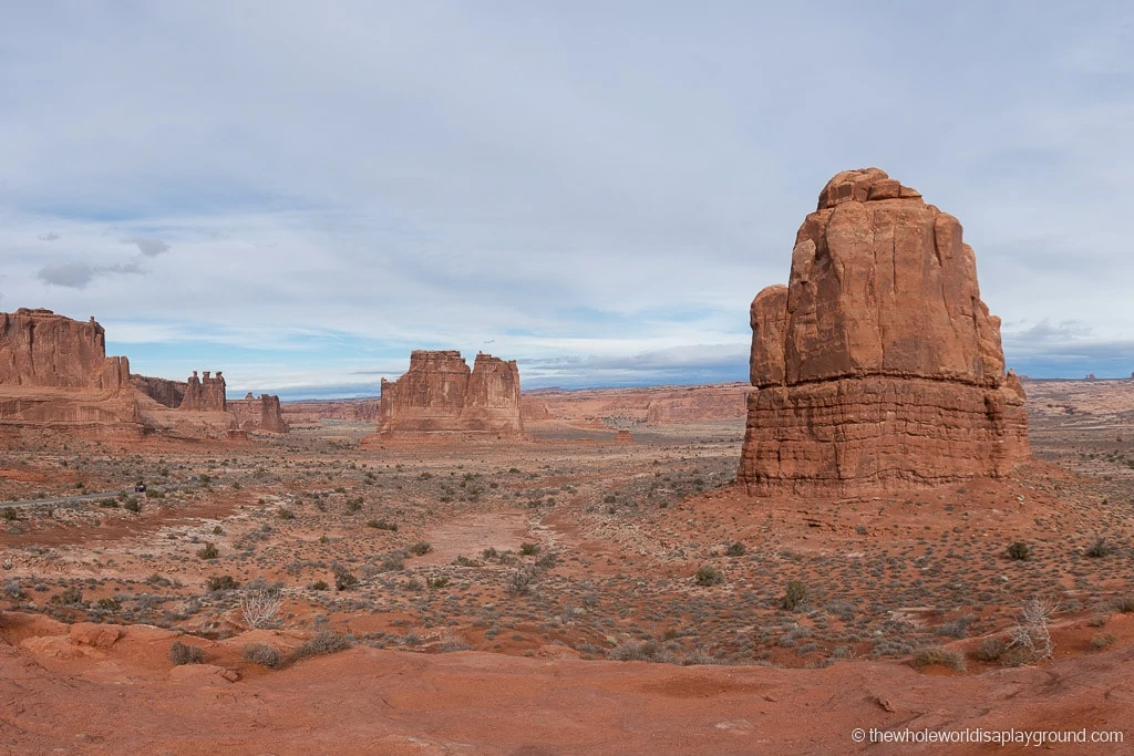 La Sal Viewpoint Arches National Park