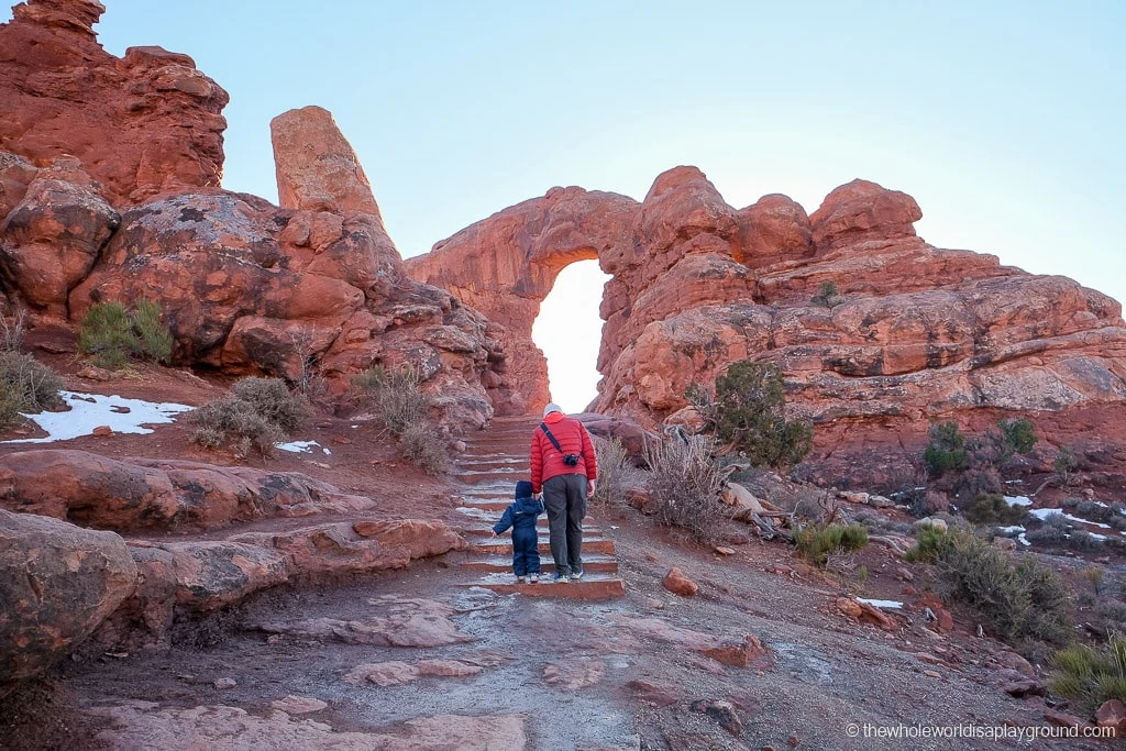 Der Windows Arches Nationalpark